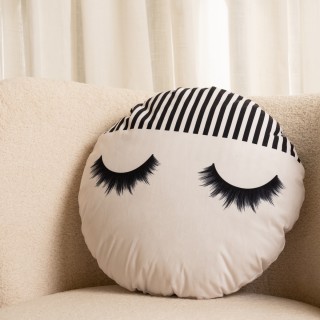 Beauty Sleep Kids Cushion Black & White 40x40 cm
