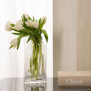 Arch Vase Clear 13.5x10.5x27.5 cm