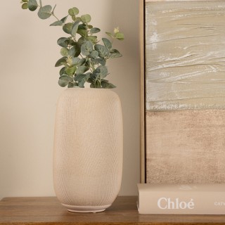 Sphere Vase Cream 17.4x30.5 cm