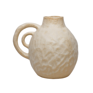 Cragg Vase Light Beige 30.6x23x28.2 cm