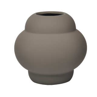Novel Vase Light Grey 18.2x18.2x17 cm
