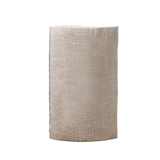 Linen Vase White 20.5X12X34 cm