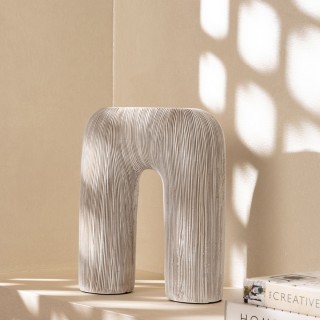 Balance Arch Vase White 21X8X26 cm