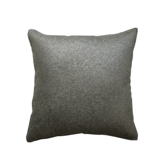 Theo Metallic Jacquard Cushion Silver 45x45 cm