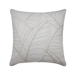 Springy Cushion White 45x45 cm