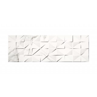 Cavan Decor Glossy Ceramic Wall Tiles White 20X60 cm