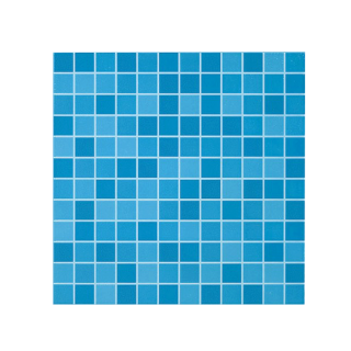 Piscis Base Matt Porcelain Floor Tiles Blue 33.3X33.3 cm