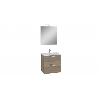 Mia Bathroom Cabinet + Mirror + Light
