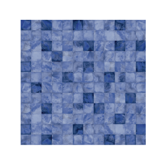 Vela Oceano Swimming Pool Porcelain Tile Blue 33.3X33.3 cm