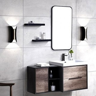 Abella Cabinet With Basin,Shelves & Mirror