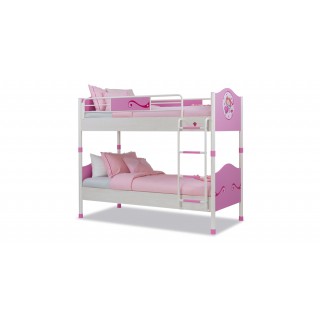 Sl Princess Pink Kids Bunk Bed
