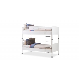 White Bunk Bed 90 x 200 cm