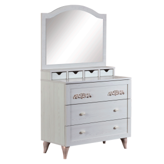 New Ariena Kids Chest Of Drawers with Mirror