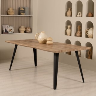 New Rosita 6 Seaters Dining Table Beige