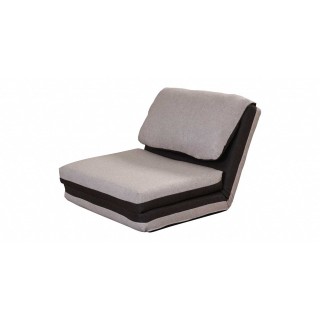 Lovie Foldable Sofa Bed, Grey/Beige