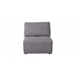 Bolonia 1 Seater Armless Sofa Grey