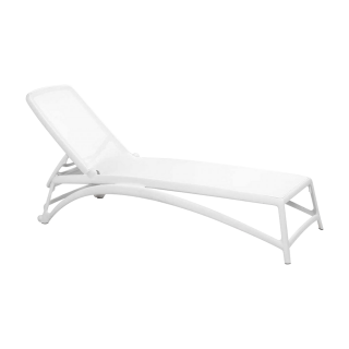 Atlantico Chaise Lounge - White