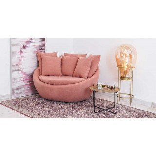 Ronda 1 Seater Arm Chair, Pink