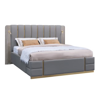 Elza 180 x 200 Bed Grey