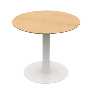 I-Plus Round Coffee Table Maple