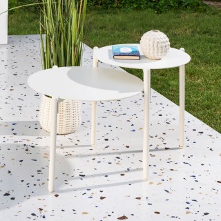 Mobo Side Table White Small