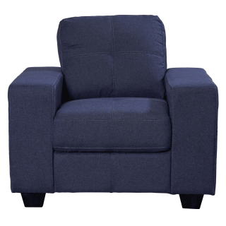 Ricco 1 Seater Sofa Blue