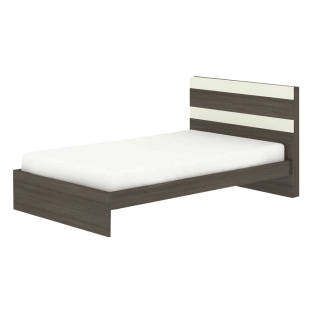 Logan Bed 120 x 200 Walnut