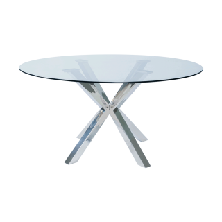 Pisa Dining Table Silver