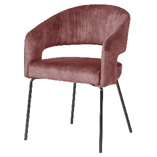 Adriana Dining Chair Rose