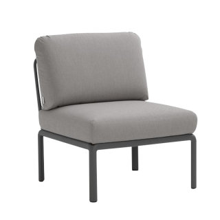 Komodo Armless Chair Grey