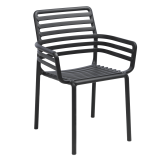 Doga Arm Chair Anthracite