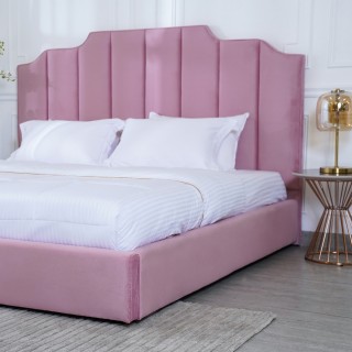 Peru Bed Headboard Pink 200x200 cm