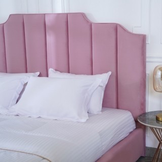 Peru Bed Headboard Pink 180x200 cm