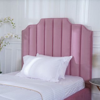 Peru Bed Headboard Pink 140x200 cm