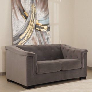 New Haven 2 Seater Sofa Grey
