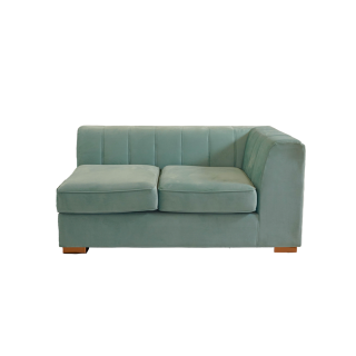 Blossom 2 Seater Sofa Right Arm Mint Green
