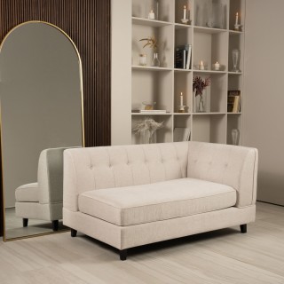 Infinito 2 Seaters Sofa Right Arm Beige
