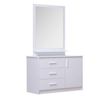 Harmony Dresser with Mirror White
