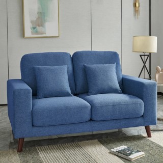 Colin 2 Seaters Sofa Blue