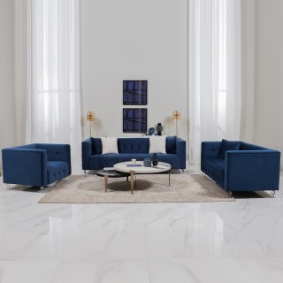 Fancy  Sofa Set Blue