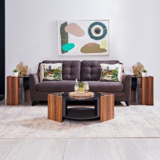 Exclusive Marbel Coffee Table+2End Table Set