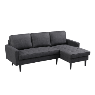 Cobar 2 Seaters with Reversible Chaise Dark Grey