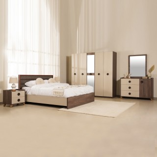 Alaskana 180 x 200 Bedroom Set with Wardrobe