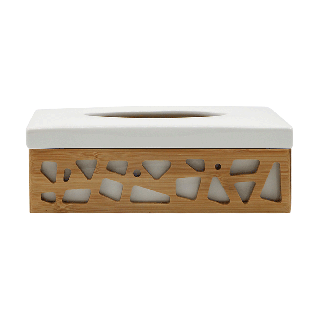 Zen Tissue Box  White