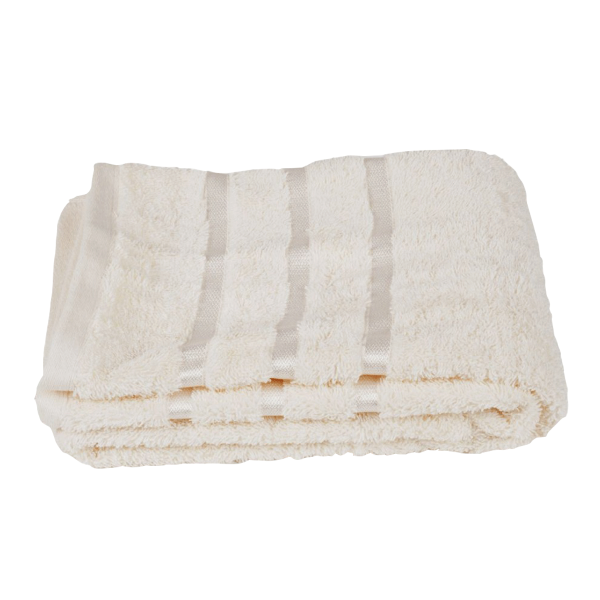Lifestyle Plain Hand Towel White 50X100 cm