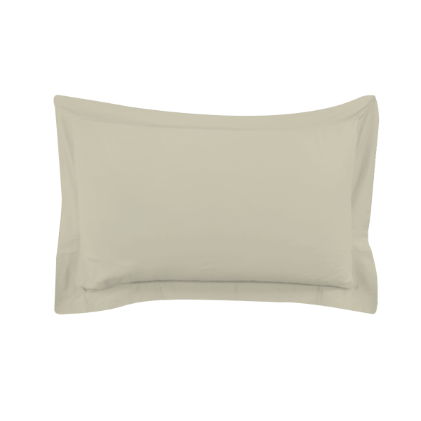 250 Thread Count Cotton Pillowcase Stone 50x75 cm