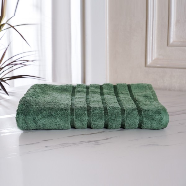 Lifestyle Plain Bath Sheet Green Jade 90x150 cm