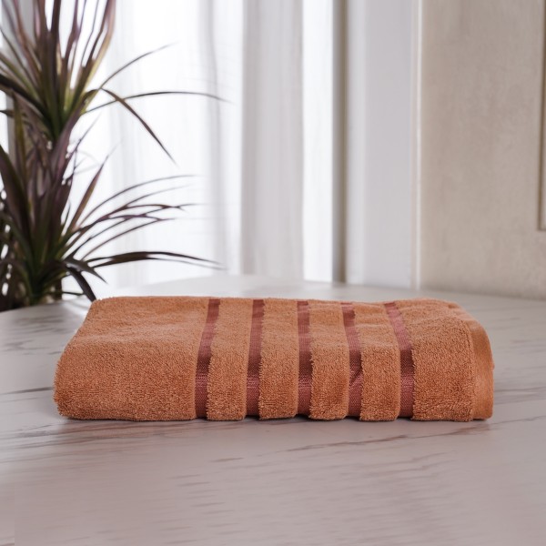 Lifestyle Plain Bath Towel Cinnamon 70x140 cm