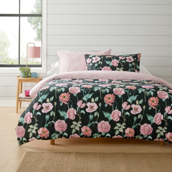 Rosa 3Pcs Printed Comforter Set 200 x 200 cm