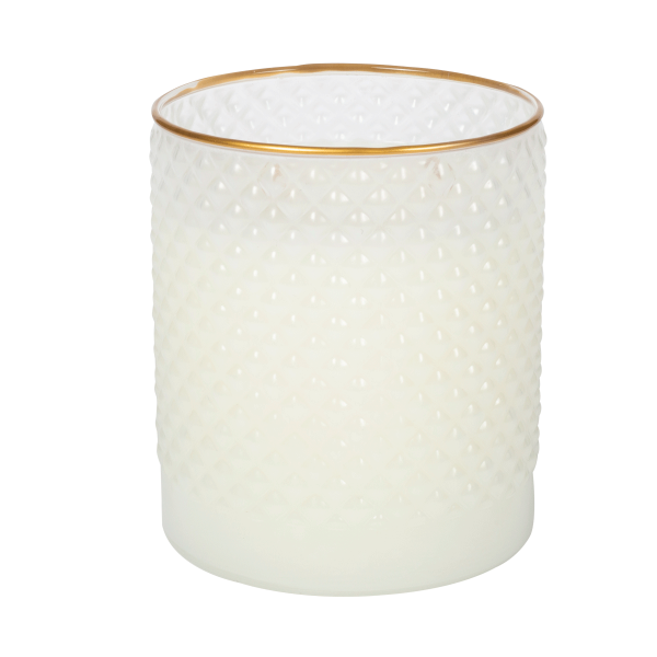 Oriental Amber Candle White